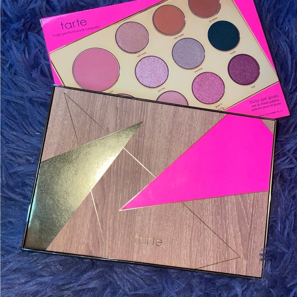 Tarte Busy Gal Goals Eye & Cheek Palette - Purple and Gold